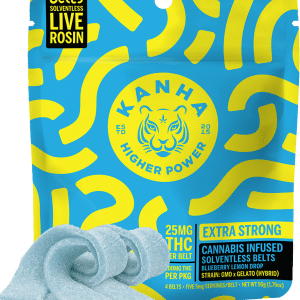 Kanha Blueberry Lemon Drop Rosin Belts