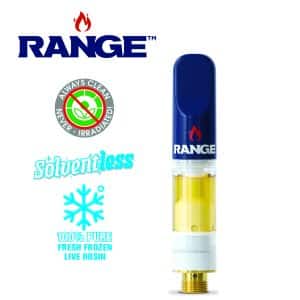 Range Solventless 510 Cartridge