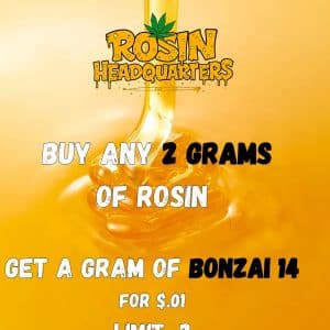Vendor Promo Sun Mon Rosin