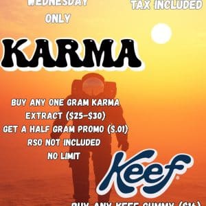 Vendor Promo Karma Keef