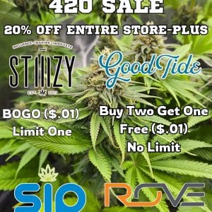 Vendor Promo 420 Saturday