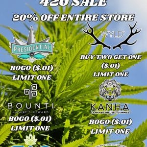 Vendor Promo 420 Monday